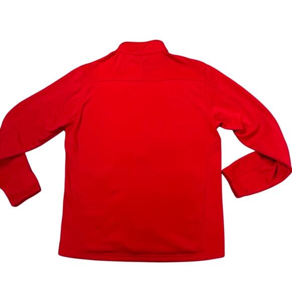 NASCAR on FOX Full Zipper Fleece Lined Polyester Jacket Red Men's Size XL - Picture 2 of 12